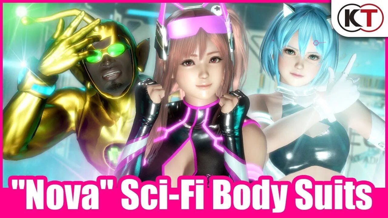 DEAD OR ALIVE 6 - Nova Sci-Fi Body Suits Trailer『デッド・オア・アライブ 6』【DLC】「光る！SFボディスーツ」プレイ動画