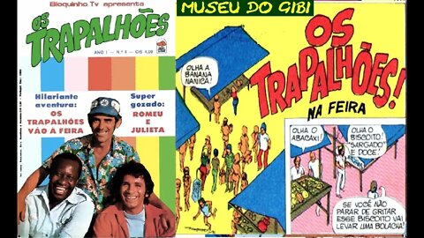 7 OS TRAPALHÕES NA FEIRA- #museudogibi #quadrinhos #comics #manga