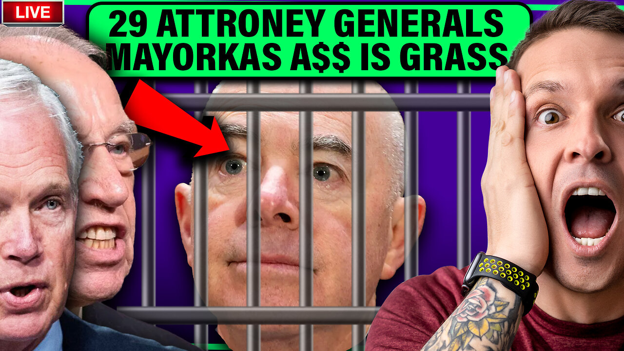 29 ATTORNEY GENERALS ARE NOW INVESTIGATING DHS SECRETAY ALEJANDRO MAYORKAS | MATTA OF FACT 7.10.24 2pm EST