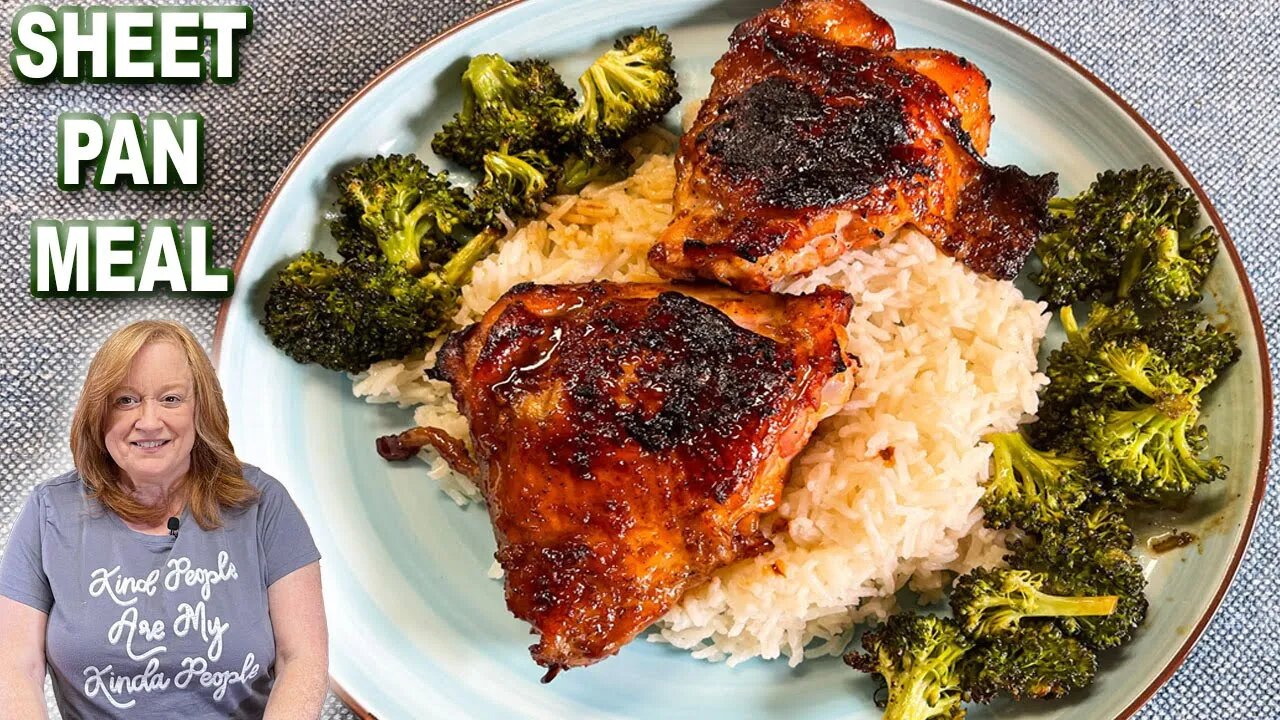 SHEET PAN ASIAN CHICKEN & BROCCOLI | How To Make a Sheet Pan Meal