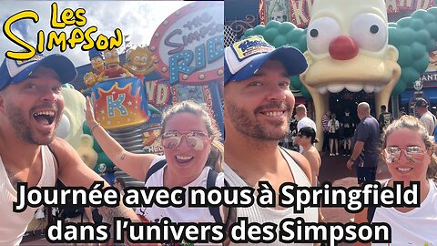 Journée avec nous à Springfield dans l’univers des Simpson