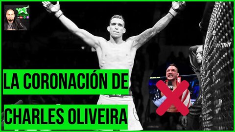 Charles Oliveira será el nuevo campeón de la UFC