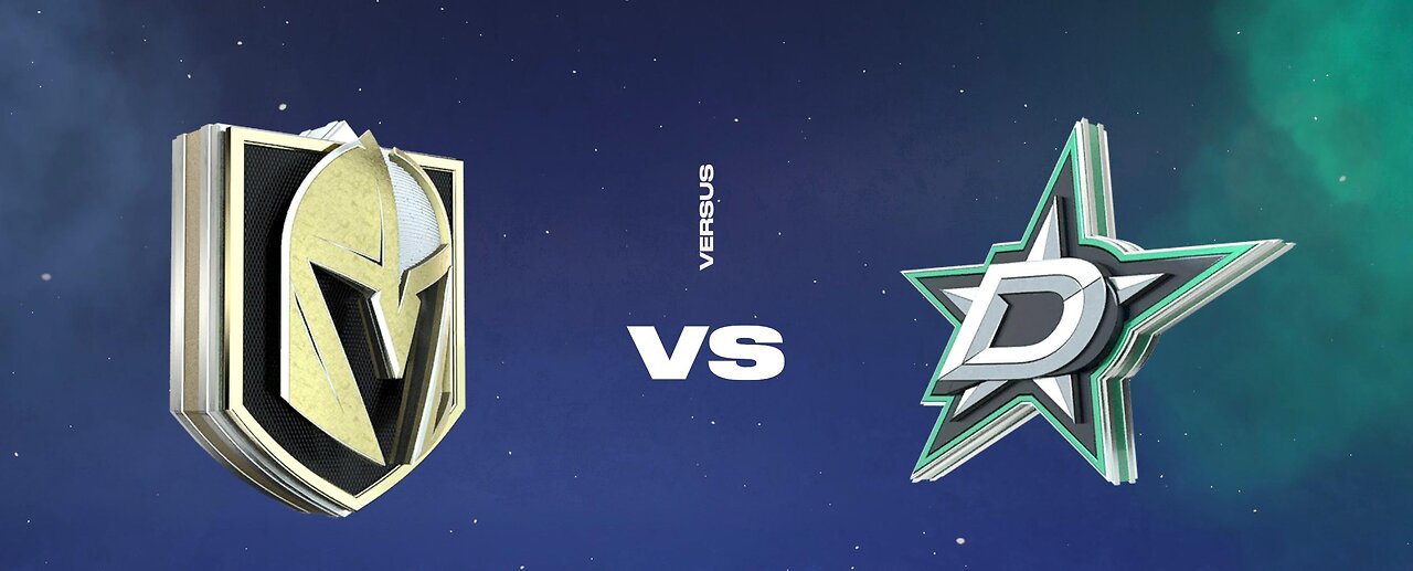 Golden Knights @ Stars. NHL 24. EA Sports.