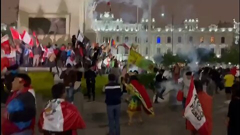 In Peru, clashes broke out between police and protesters who demand the resignation of the president