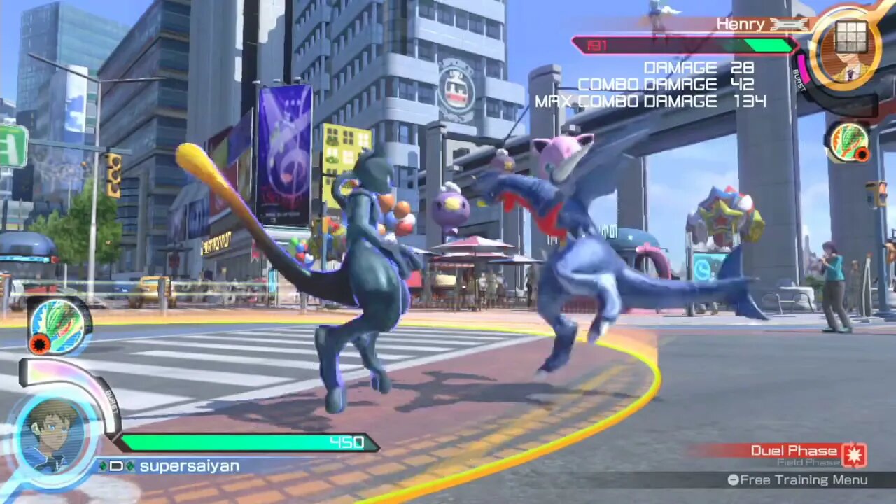 Pokken Tournament Dx Play As Mega Shadow Mewtwo (Practice)On Switch