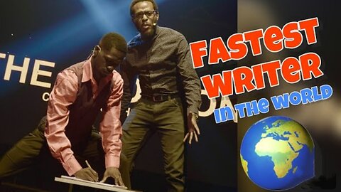 FASTEST WRITER IN THE WORLD