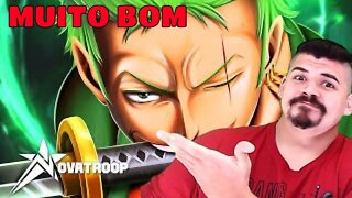 REACT Jornada Sem Fim Novatroop Roronoa Zoro (One piece) - MELHOR DO MUNDO