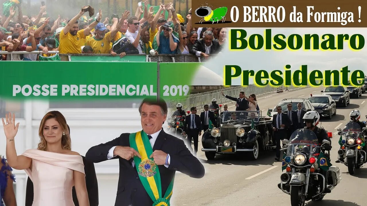 Reveja Posse Completa de Bolsonaro c/ imagens inéditas-Dia histórico! S/ narração-Full HD