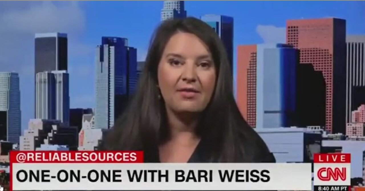 Bari Weiss Becomes All of Us in Debate With Brian Stelter Over Media Censorship