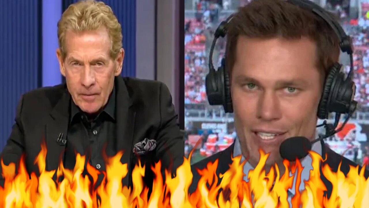 WASHED UP Skip Bayless ATTACKS on Tom Brady HITS A NEW LOW!