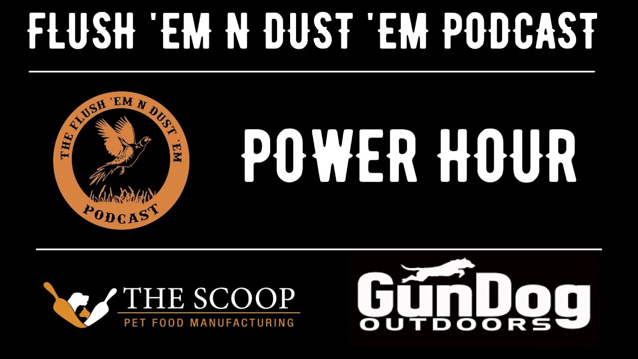 FLUSH 'EM N DUST 'EM POWER HOUR - PODCAST