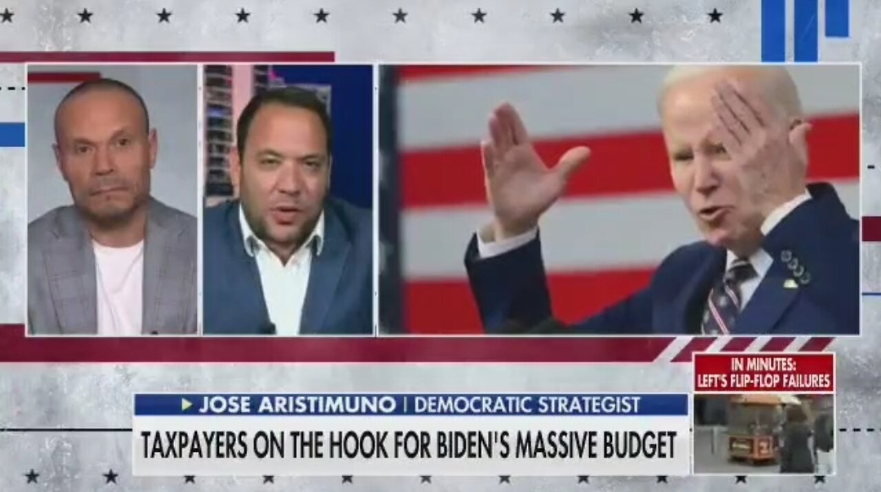 Bongino Battles Dem Strategist Over Biden's $6.8 Trillion Budget