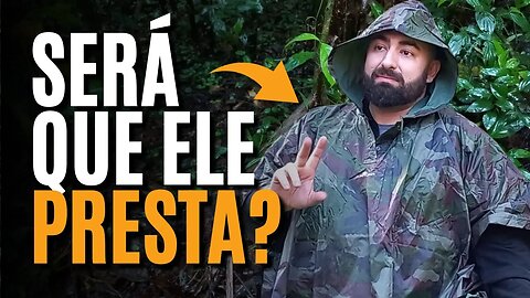 PONCHO NTK MODELO CAÇADOR SERÁ QUE PRESTA? UNBOXING