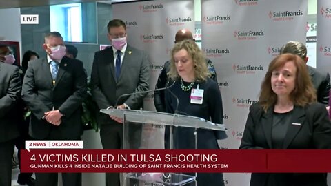 Saint Francis official pays tribute to shooting victims