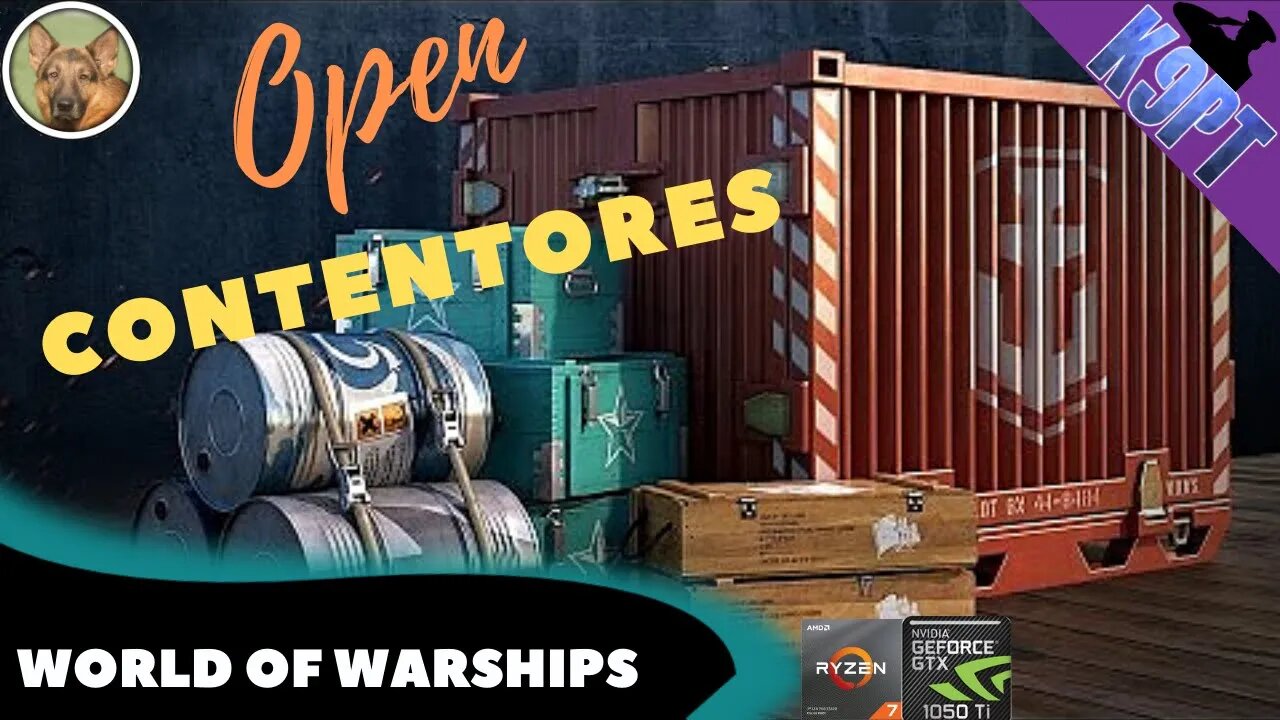 World of Warships - Abertura de resmas de contentores!