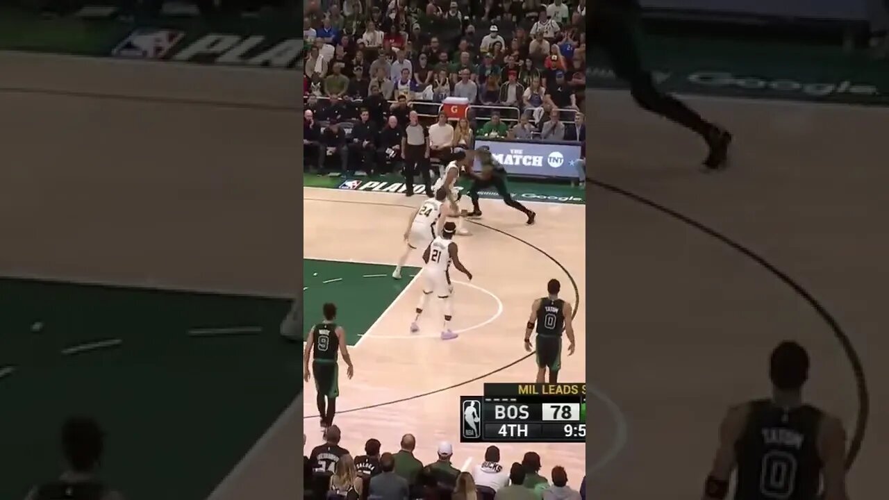 Al Horford Dunk on Giannis!!! What a BEAST killing another BEAST!!!!