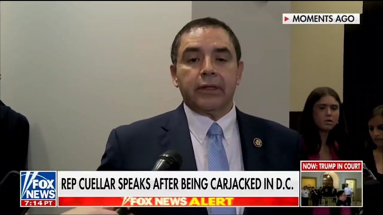 Democrat Rep Henry Cuellar Speaks Out After Being Carjacked