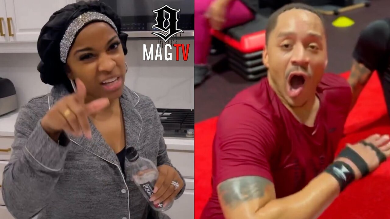 "Leave Me Alone Red" Robert & Toya Rushing Push Each Others Button About Staying In Shape! 🏋🏽‍♂️