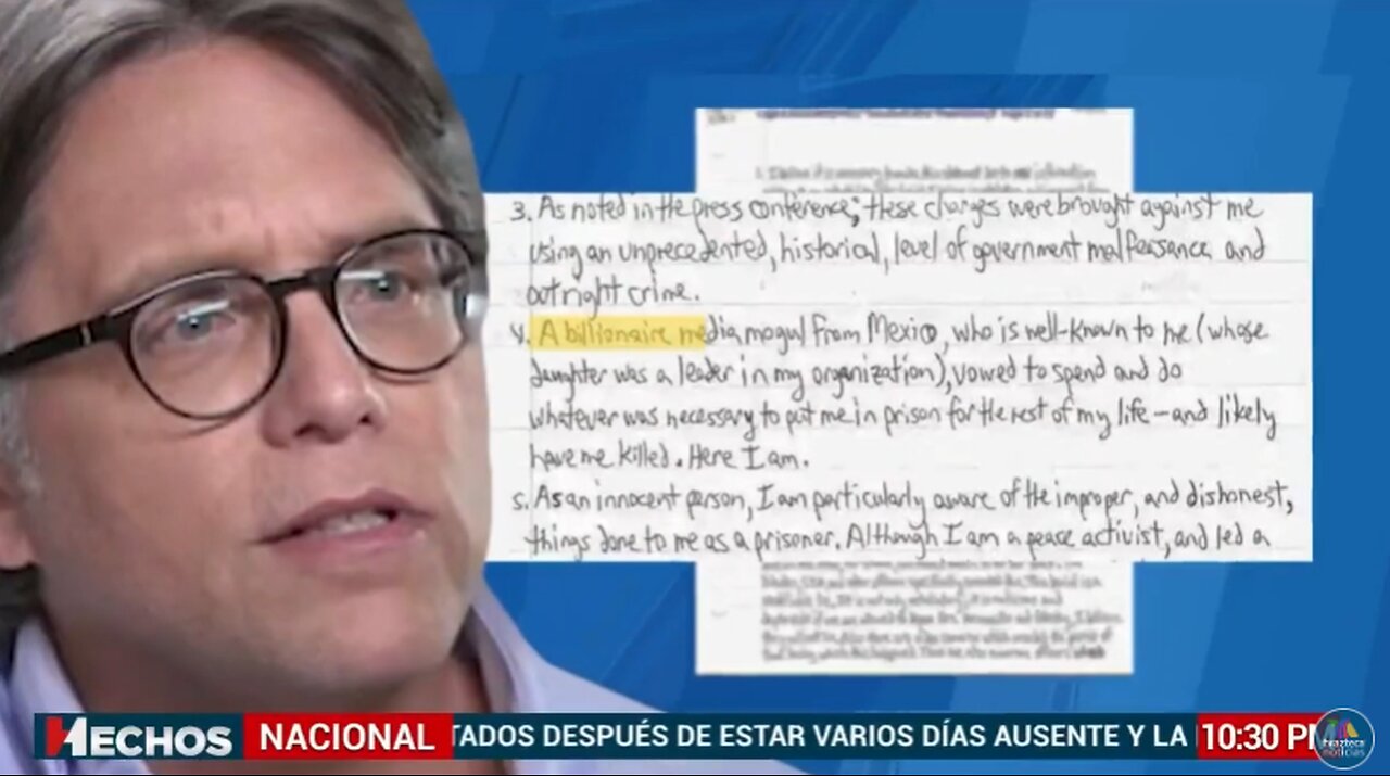 NXIVM TVAzteca acusa a dueño de Reforma de amenazas a Keith Raniere