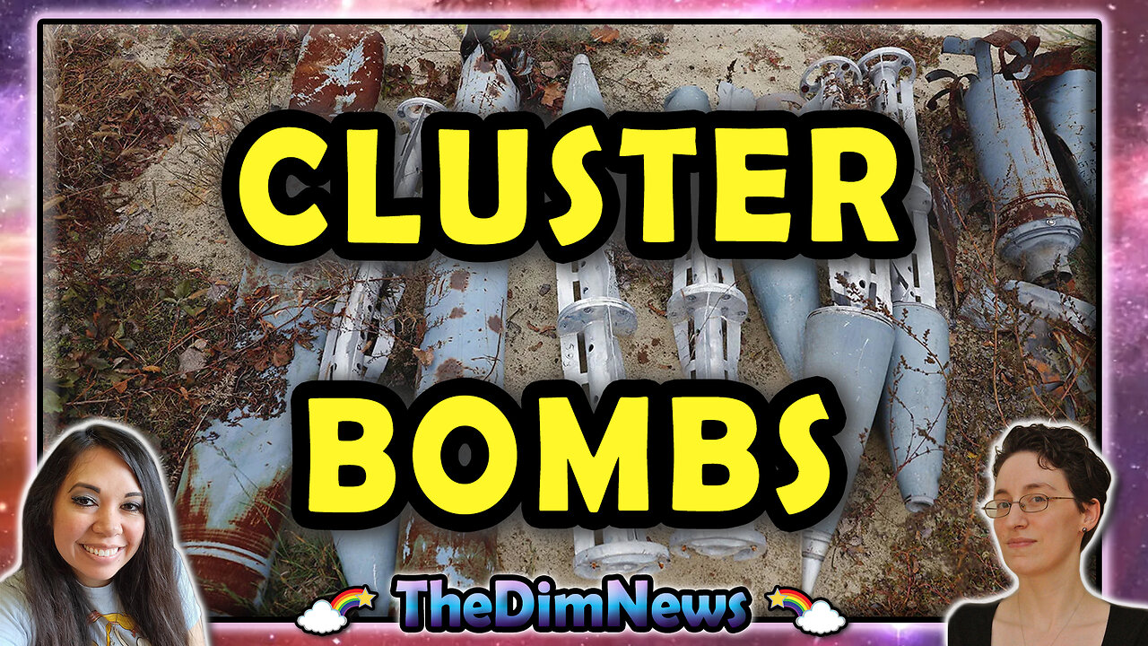 TheDimNews LIVE: Cluster Bombs in Ukraine | Jordan Peterson | Chicken Ordinance Shenanigans