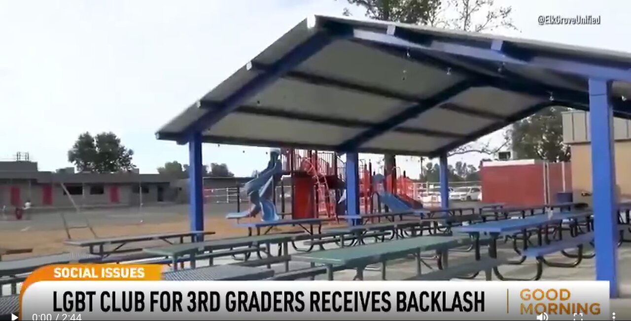 PARENTS PUBLICLY EXPOSED A SECRET ELEMENTARY LGBTQ CLUBS IN ELK GROVE ELEMENTARY SCHOOL