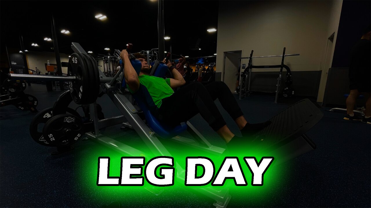 LEG DAY | GYM VLOG