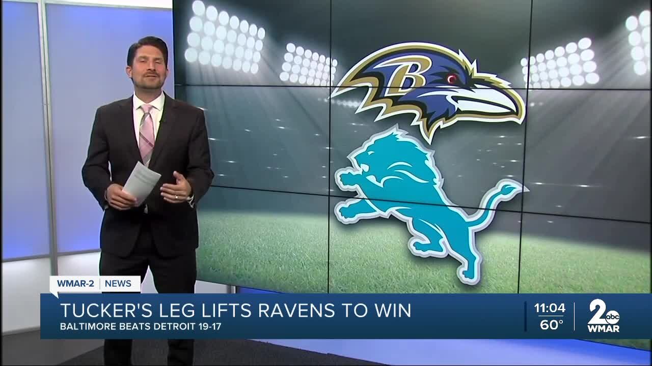 Ravens make history with win over Detroit