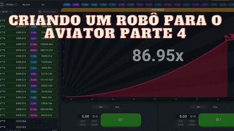 Criando um Bot para o Aviator com Python Parte 4