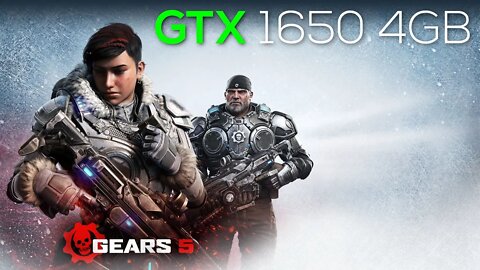 GEARS 5 GAMEPLAY i3-8100 | GTX 1650 4GB | 16GB RAM