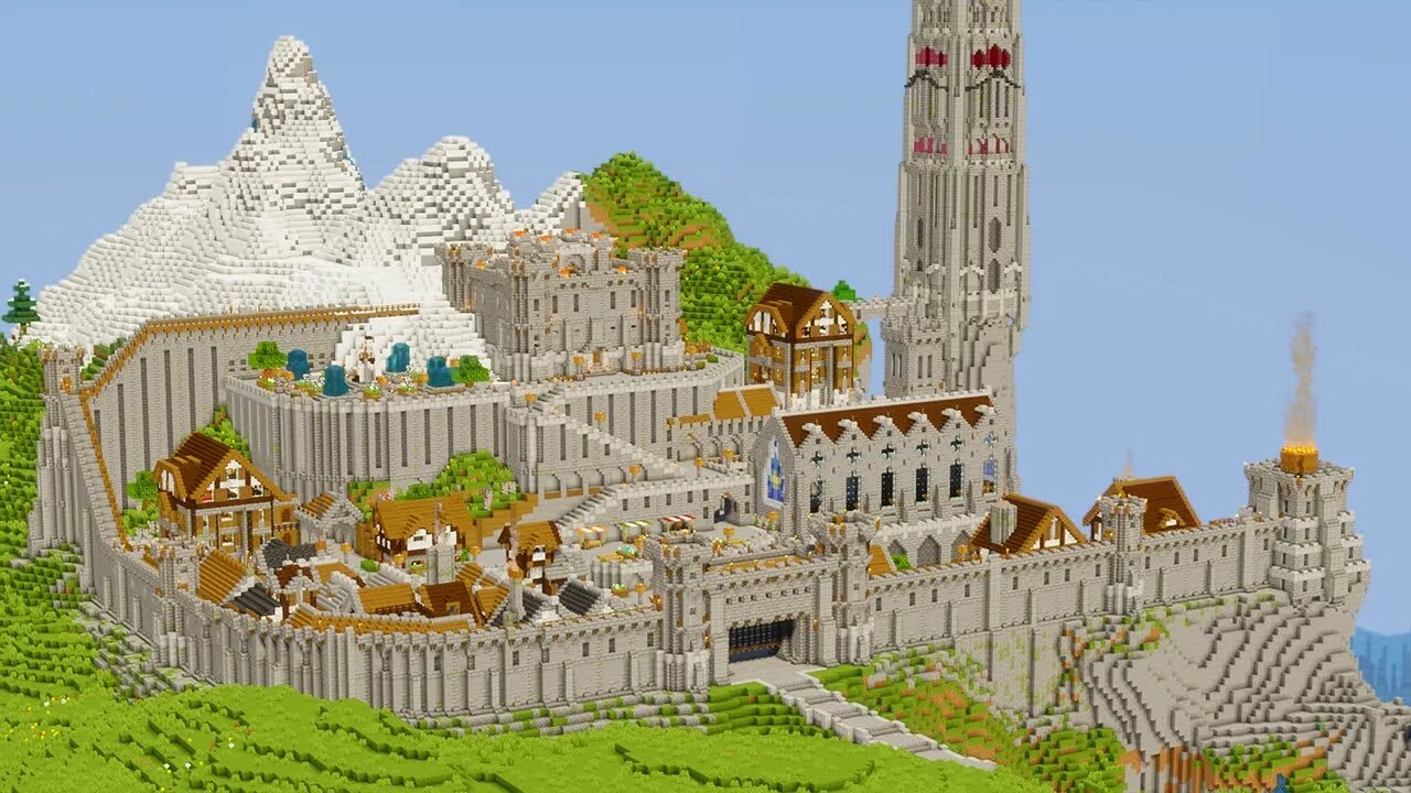 Medieval Castle Transformation - MINECRAFT TIMELAPSE + Sneak Peak