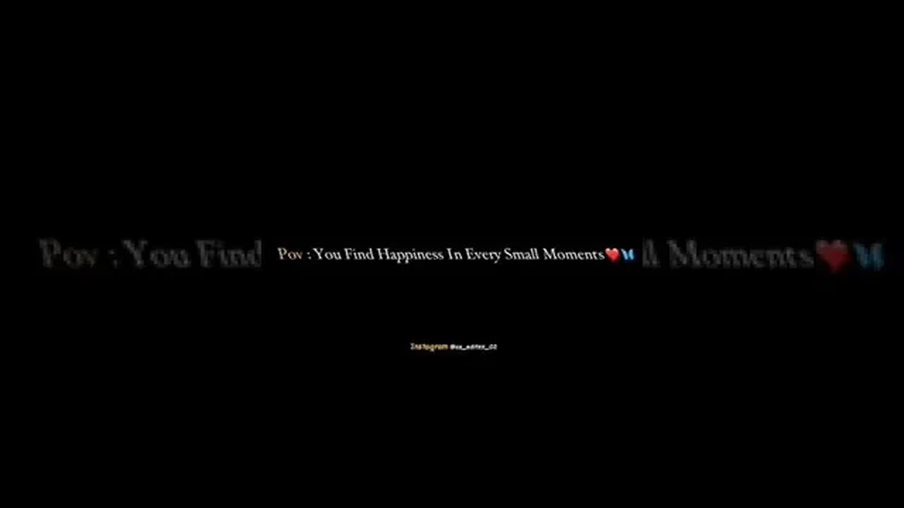 You find Happiness in every small Moment ❤️