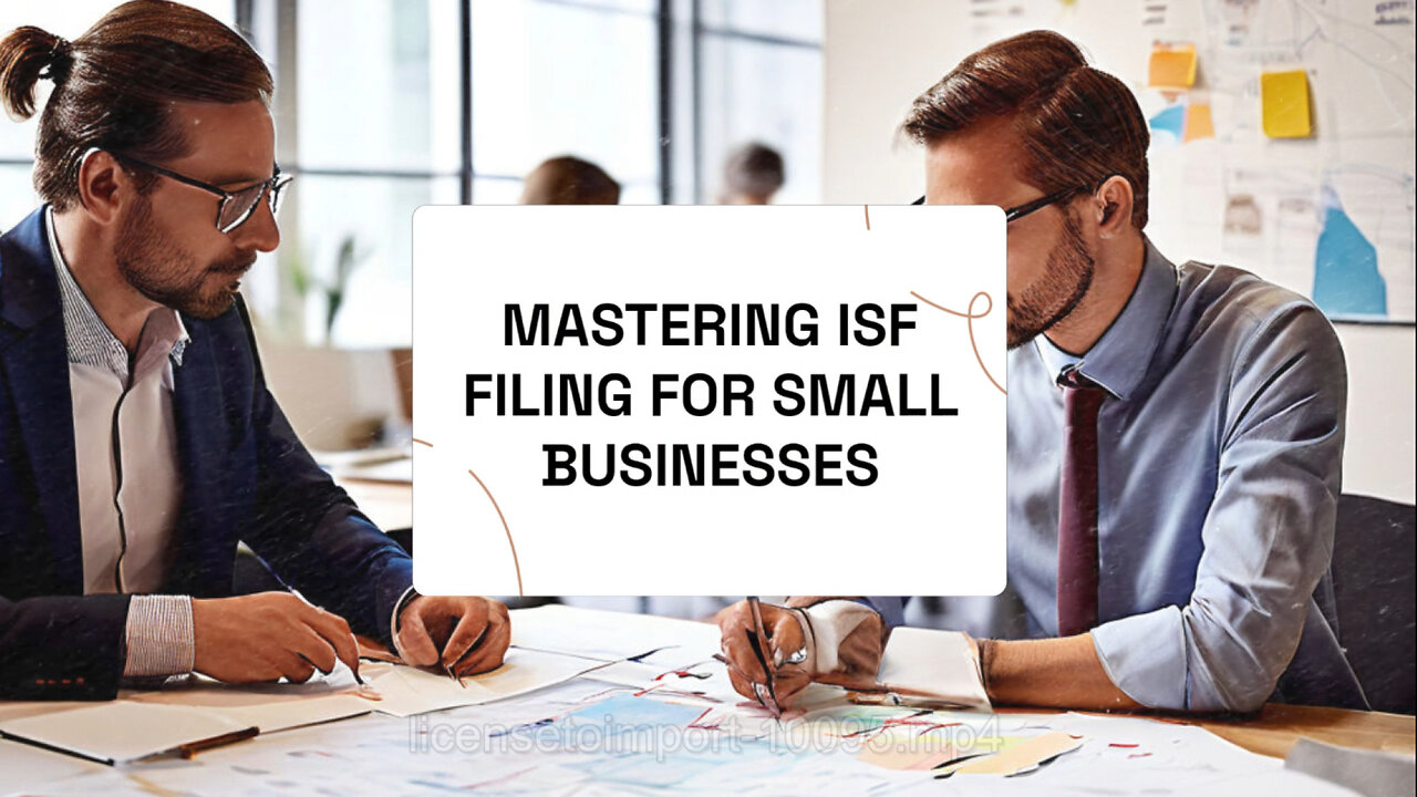 Mastering ISF Filing: Simplified Steps for Small Businesses