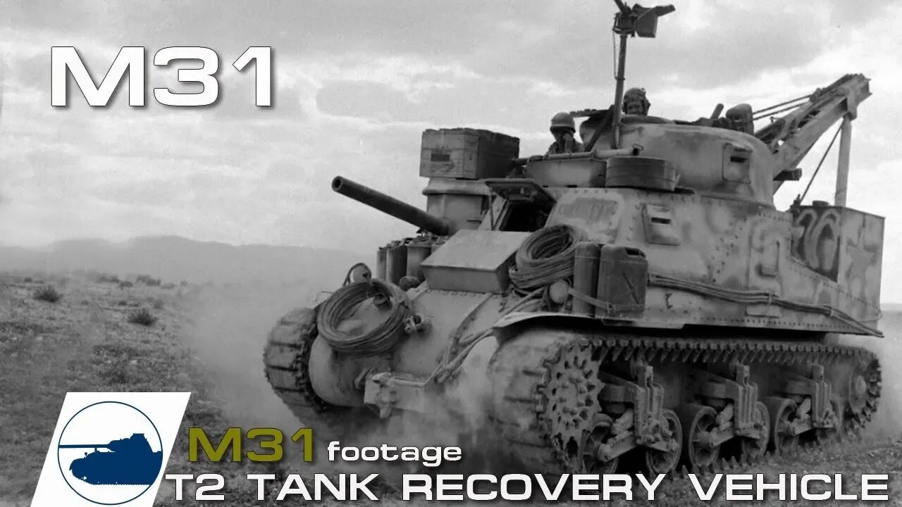 WW2 M31 Recovery Vehicle footage