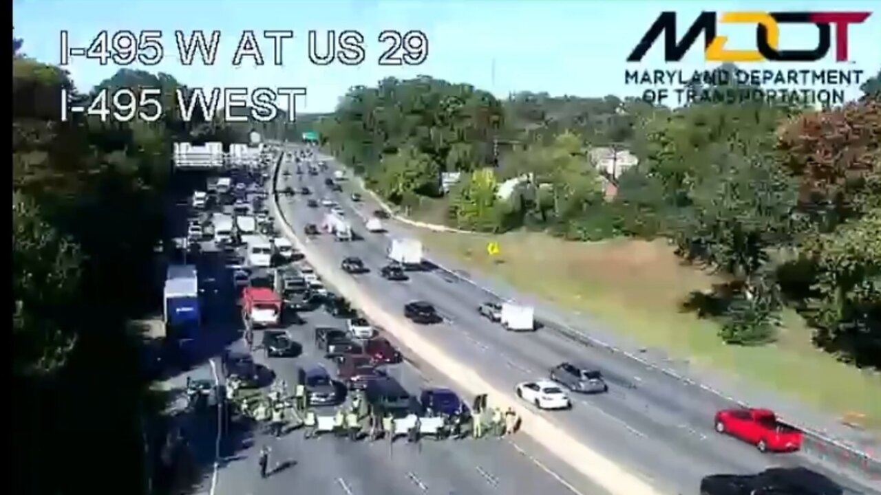 Climate Crazies Block D.C Traffic