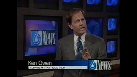 June 26, 2000 - Peter Jennings Bumper & Ken Owen Previews WRTV Indy 11PM News