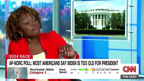 (Biden Bloopers) Jake Tapper presses Karine Jean-Pierre on President's Age, she says "Watch Him"