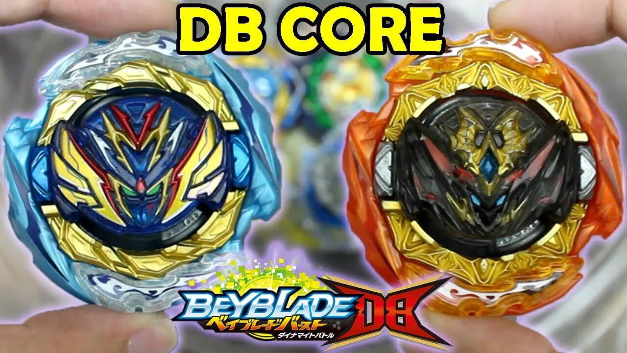 QUAL O MELHOR DB CORE? Valkyrie vs Belial | Beyblade Burst DB | Teste Competitivo