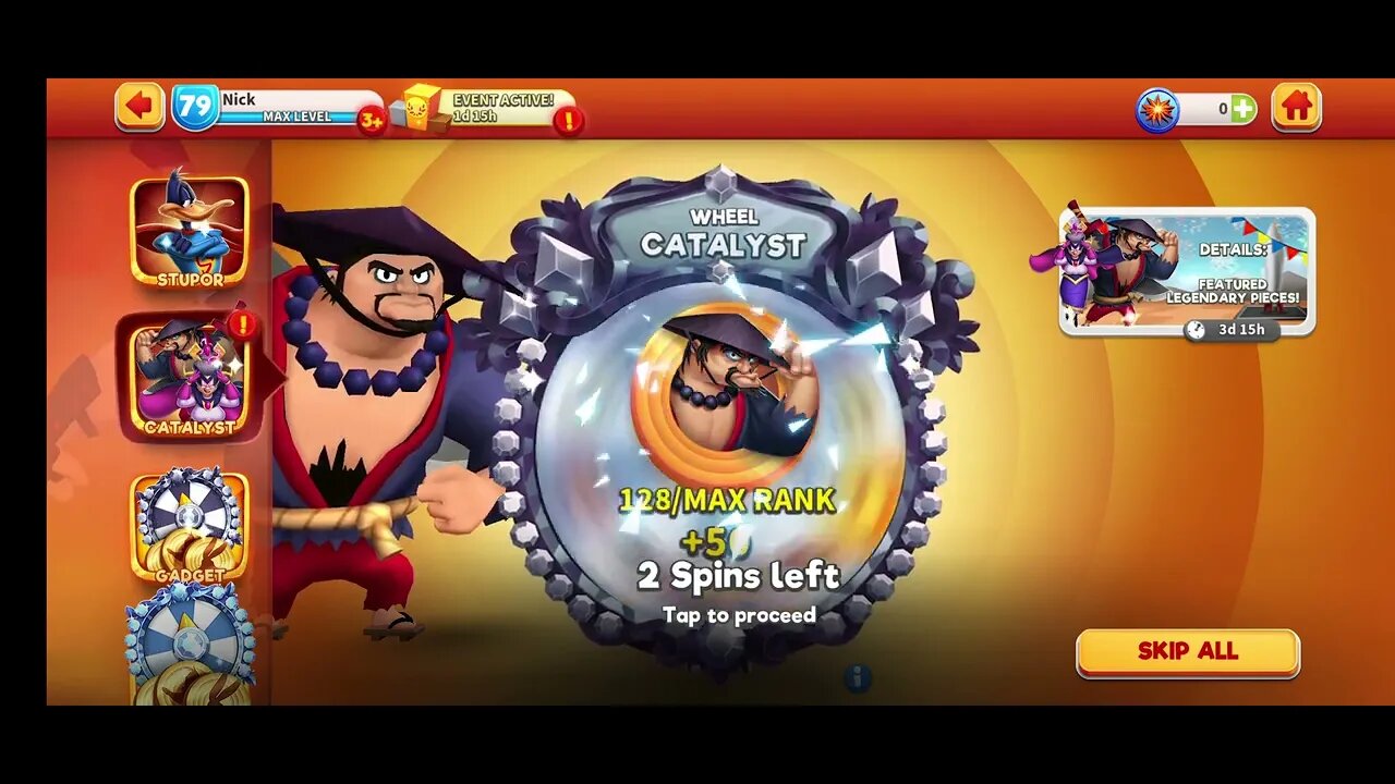 5 x Catalyst Wheel Spins - 15 Tokens - Looney Tunes World of Mayhem - Hit Subscribe for more