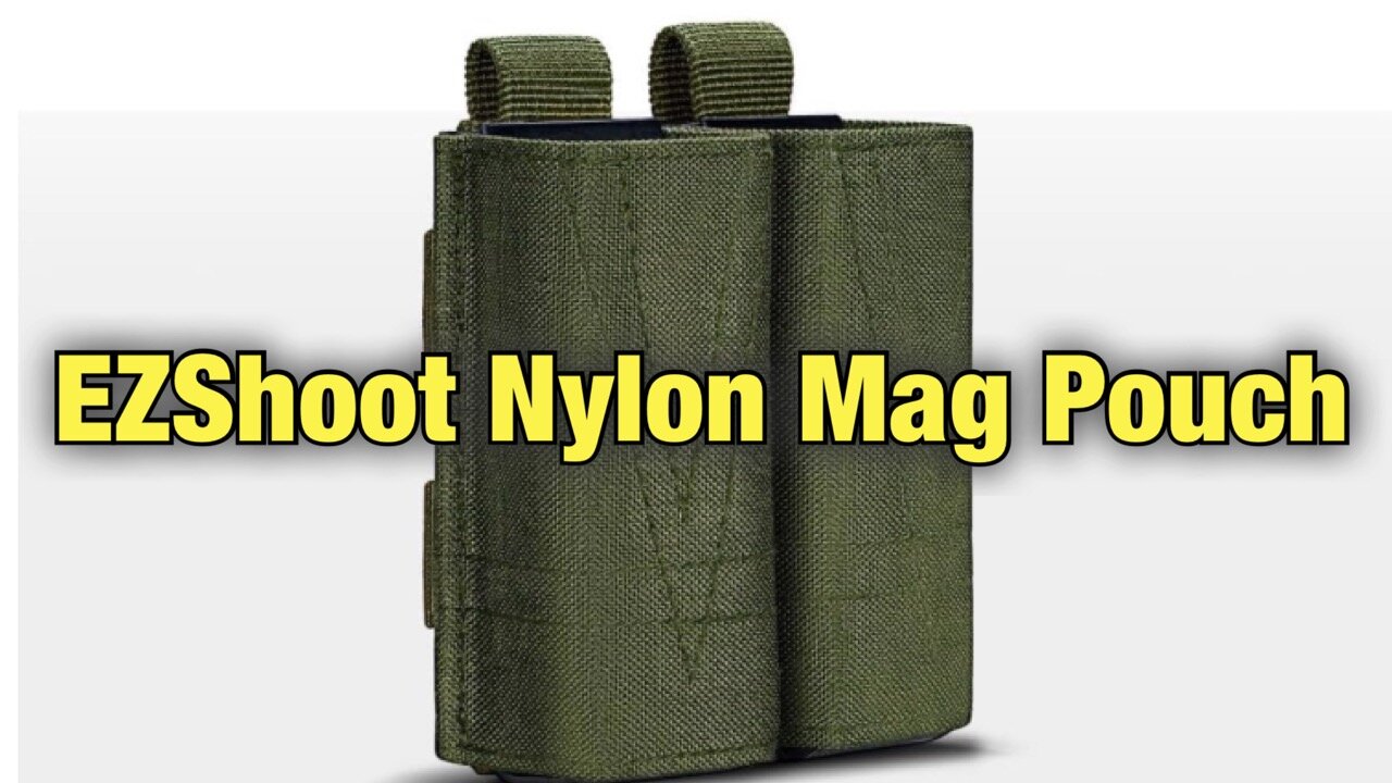 EZshoot Double Nylon Magazine Pouch