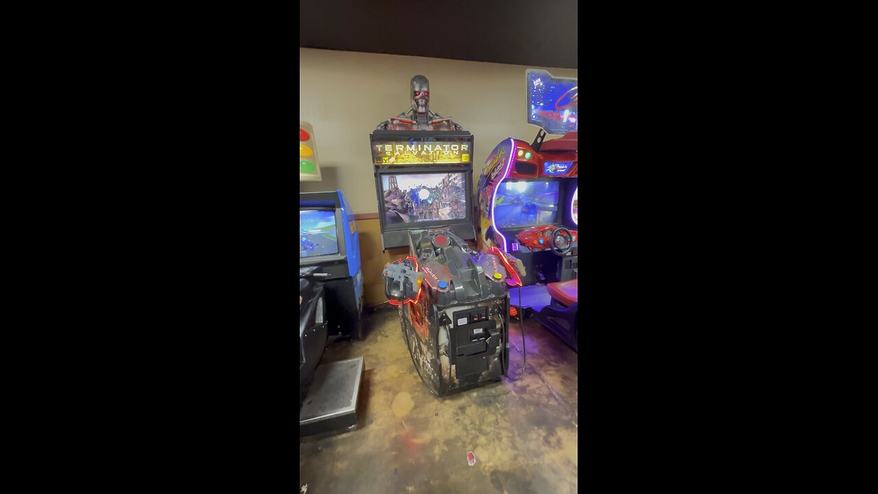 Wow look at this Game #terminator #arcade #arcadegames #gamer