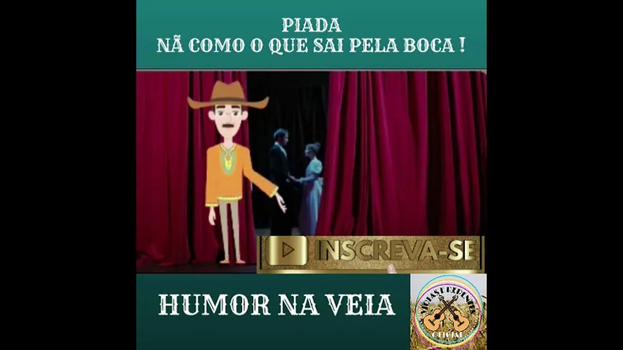 NÃO COMO O QUE SAI PELA BOCA !