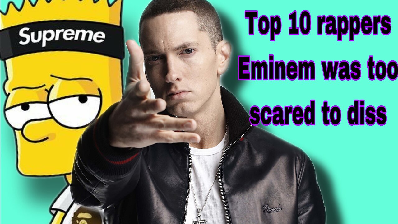 Top 10 rappers Eminem was too scared to diss