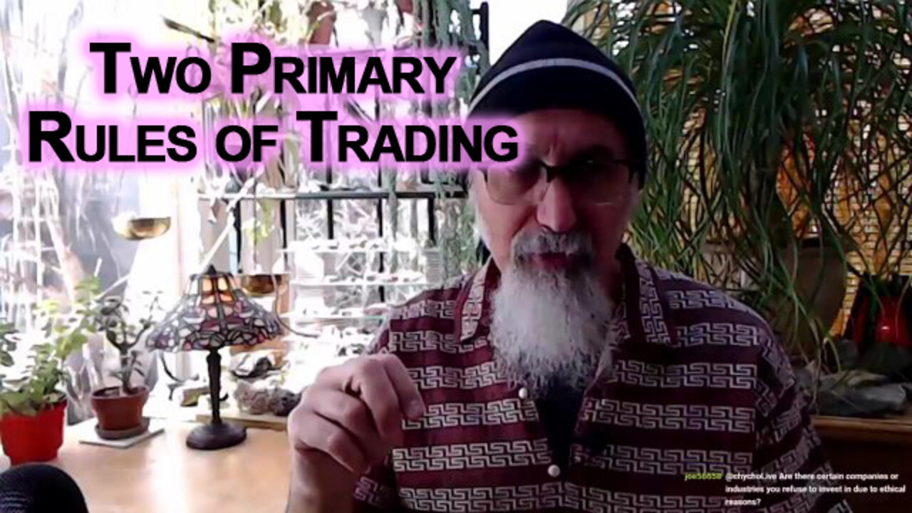 Two Primary Rules of Trading: Preserve Capital & Don't Get Blindsided by Ethics of Investing [ASMR]