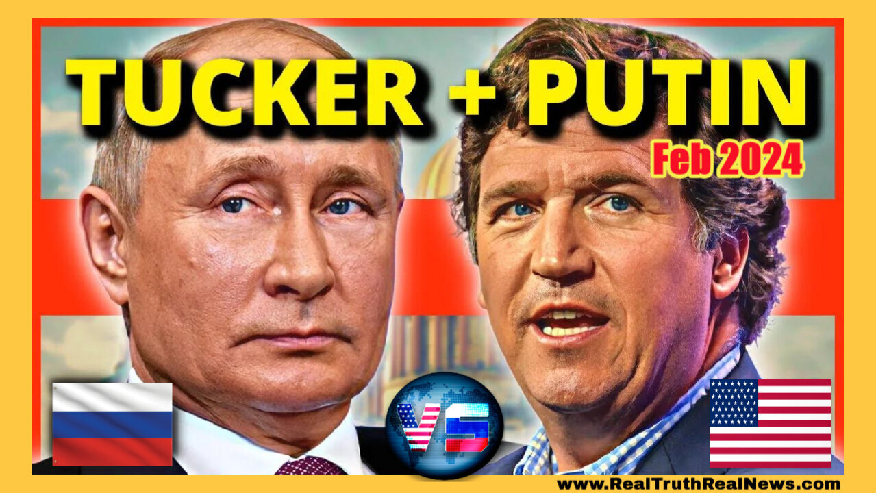 Tucker Carlson and Vladimir Putin FULL Interview in Moscow Russia!