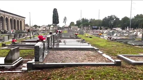 Families of a forgotten commentary in Tampa, are asking people to stop parking there