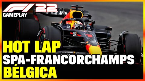 UMA VOLTA NO CIRCUITO DE SPA-FRANCORCHAMPS NA BÉLGICA | RED BULL HOT LAP F1 2022