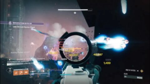 A few Excavation Site XII Master Lost Sector Ignition Melts