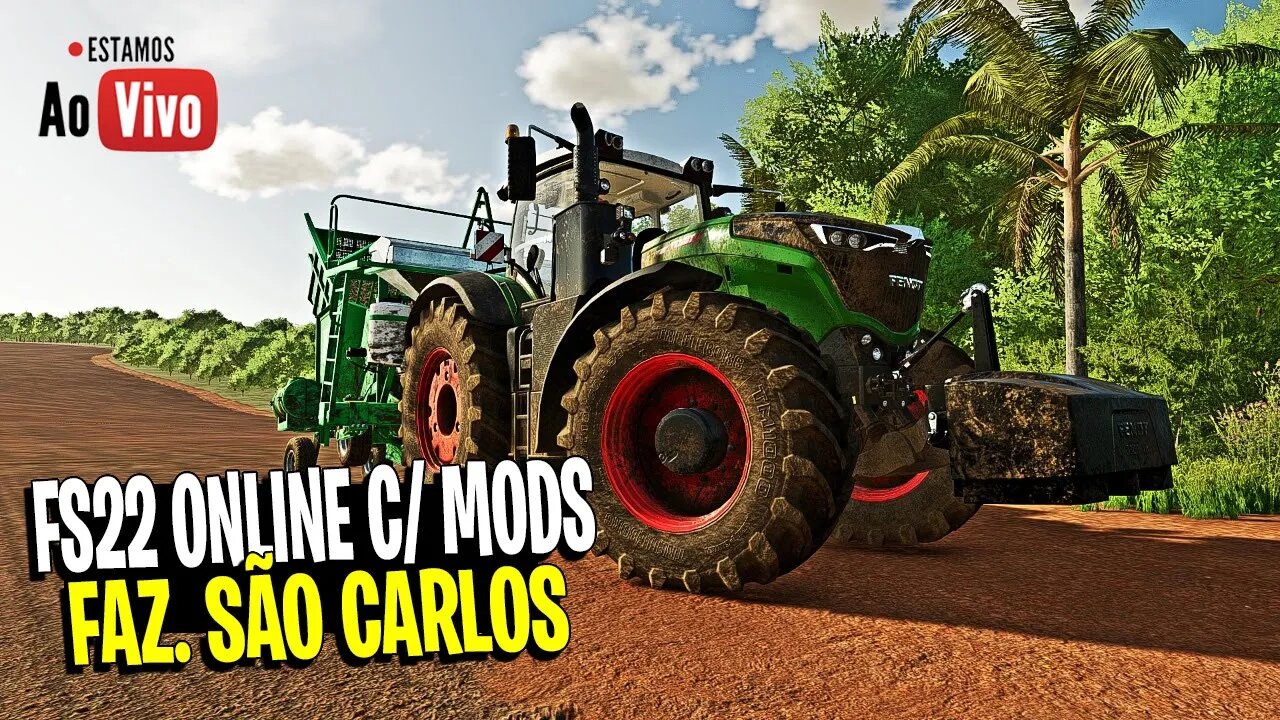 FARMING SIMULATOR 22 MULTIPLAYER BRASILEIROS FAZENDA SÃO CARLOS