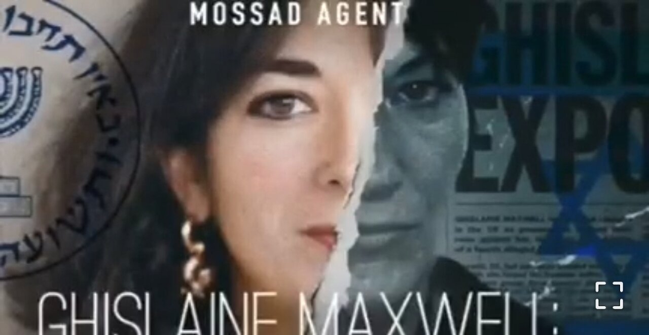 Epstein & Maxwell not simply perverted sex traffickers> agents of the Israeli Mossad for BLACKMAILING