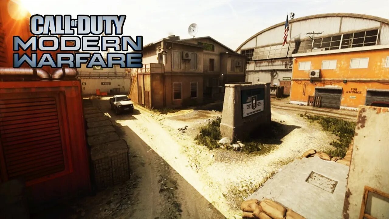 Call of Duty Modern Warfare 2019 Multiplayer Map Al Raab Airbase Gameplay